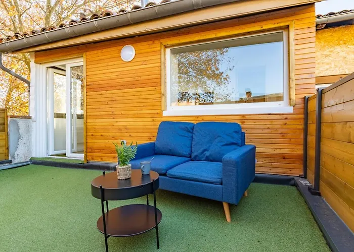 Le Toit Terrasse Proche Commodites Parking Facile *