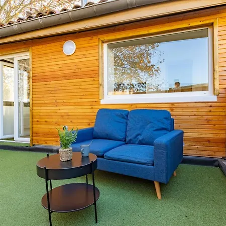 Le Toit Terrasse Proche Commodites Parking Facile *